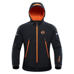Veste chauffante spéciale moto unisexe Vêtement-chauffant.com Black M 