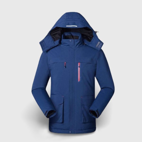 Veste chauffante unisex | bleue