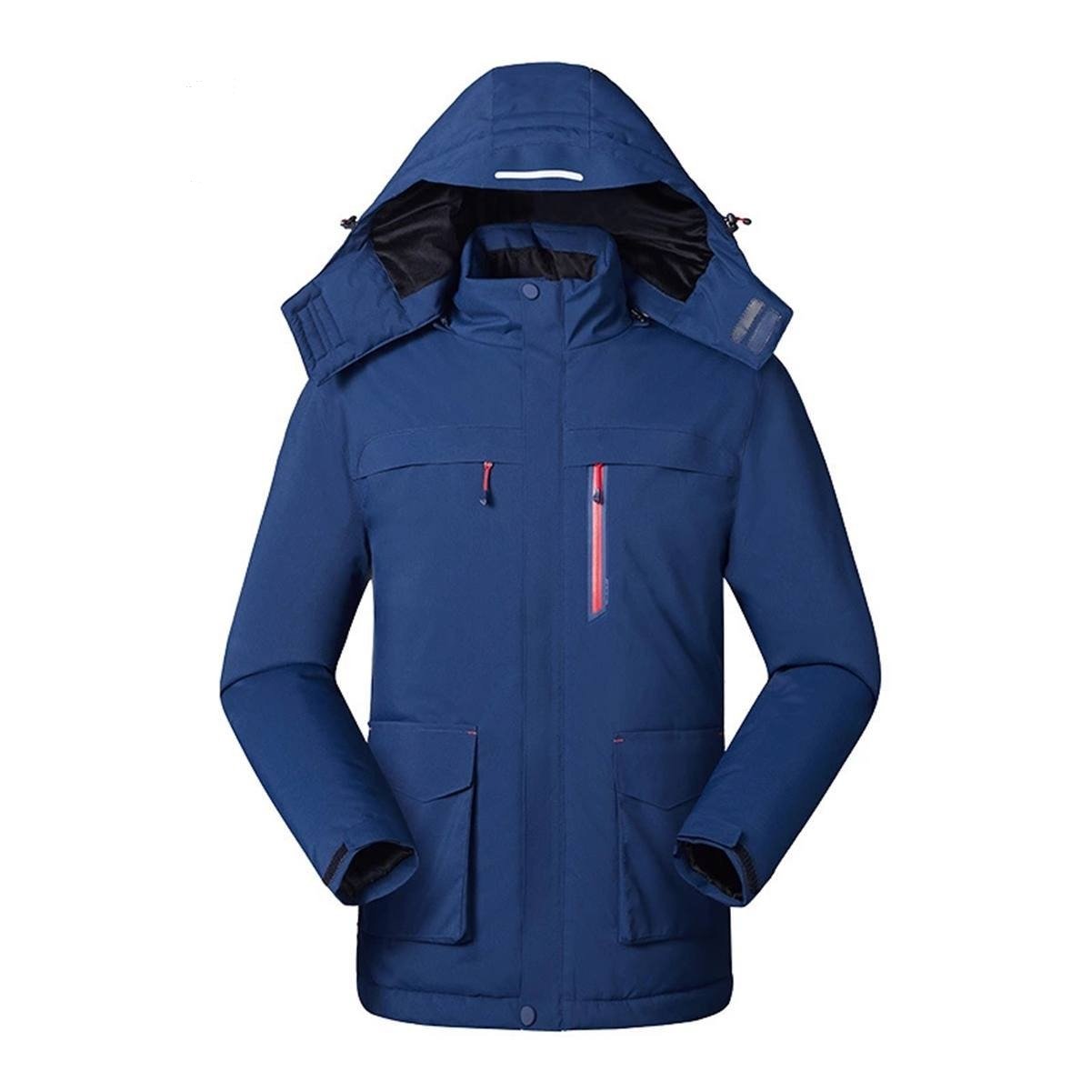 Veste chauffante unisex | bleue