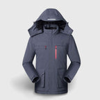 Veste chauffante unisex grise