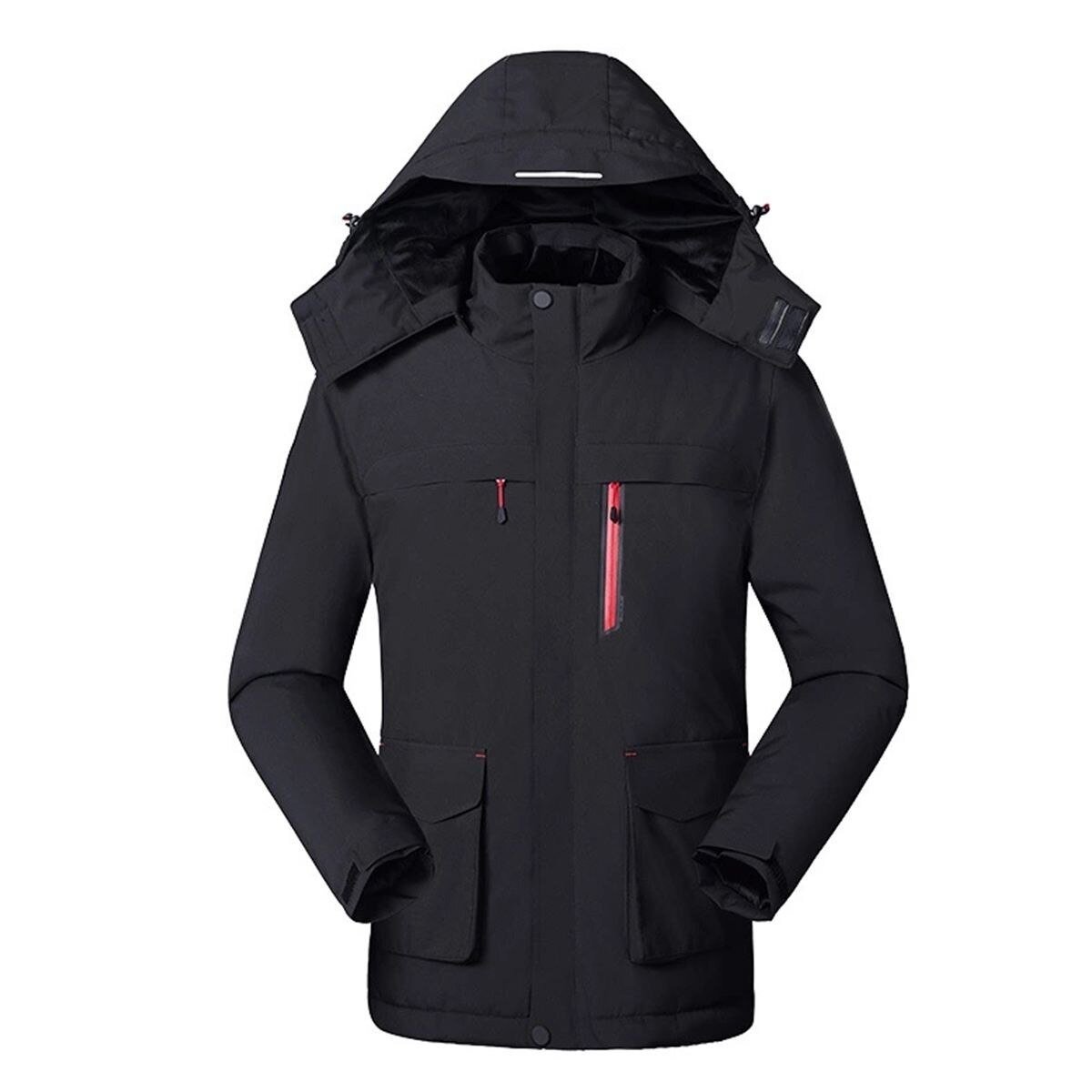 Veste chauffante unisex noire