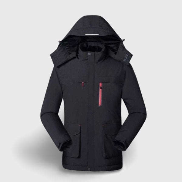 Veste chauffante unisex noire