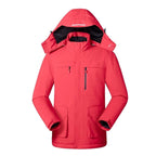 Veste chauffante unisex rouge