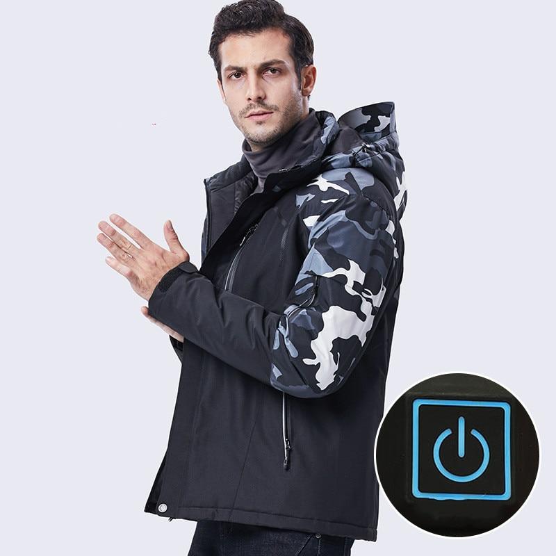 Veste chauffante VTT