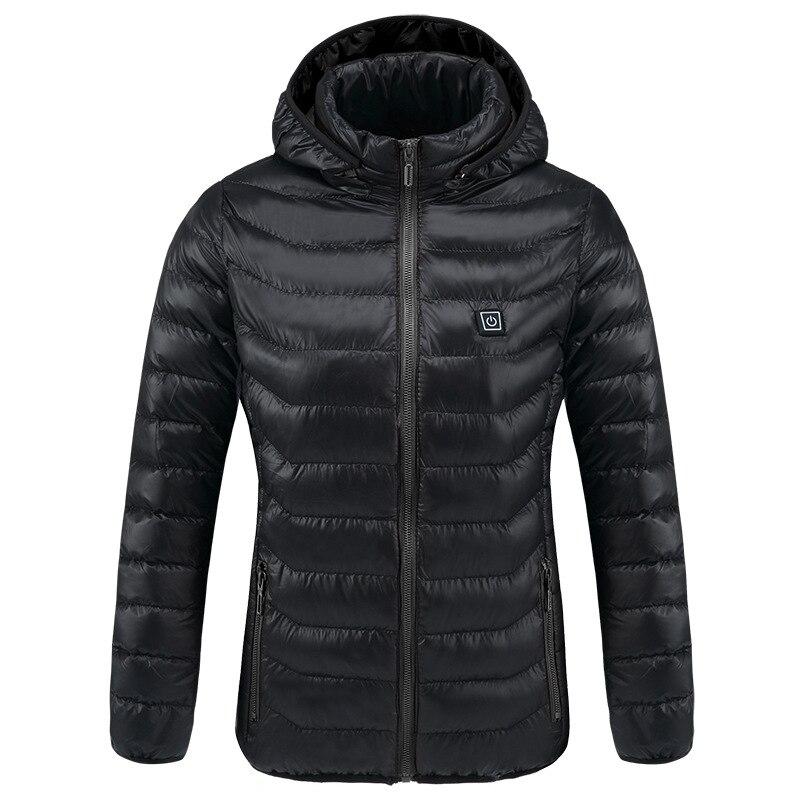Veste d'hiver chauffante