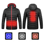 Veste d'hiver chauffante