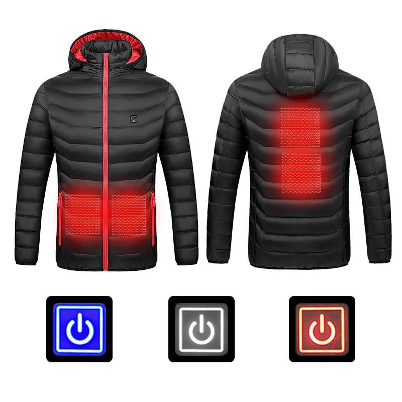 Veste d'hiver chauffante