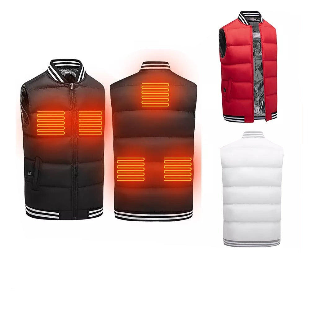 Veste doudoune chauffante homme