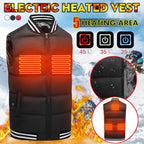 Veste doudoune chauffante