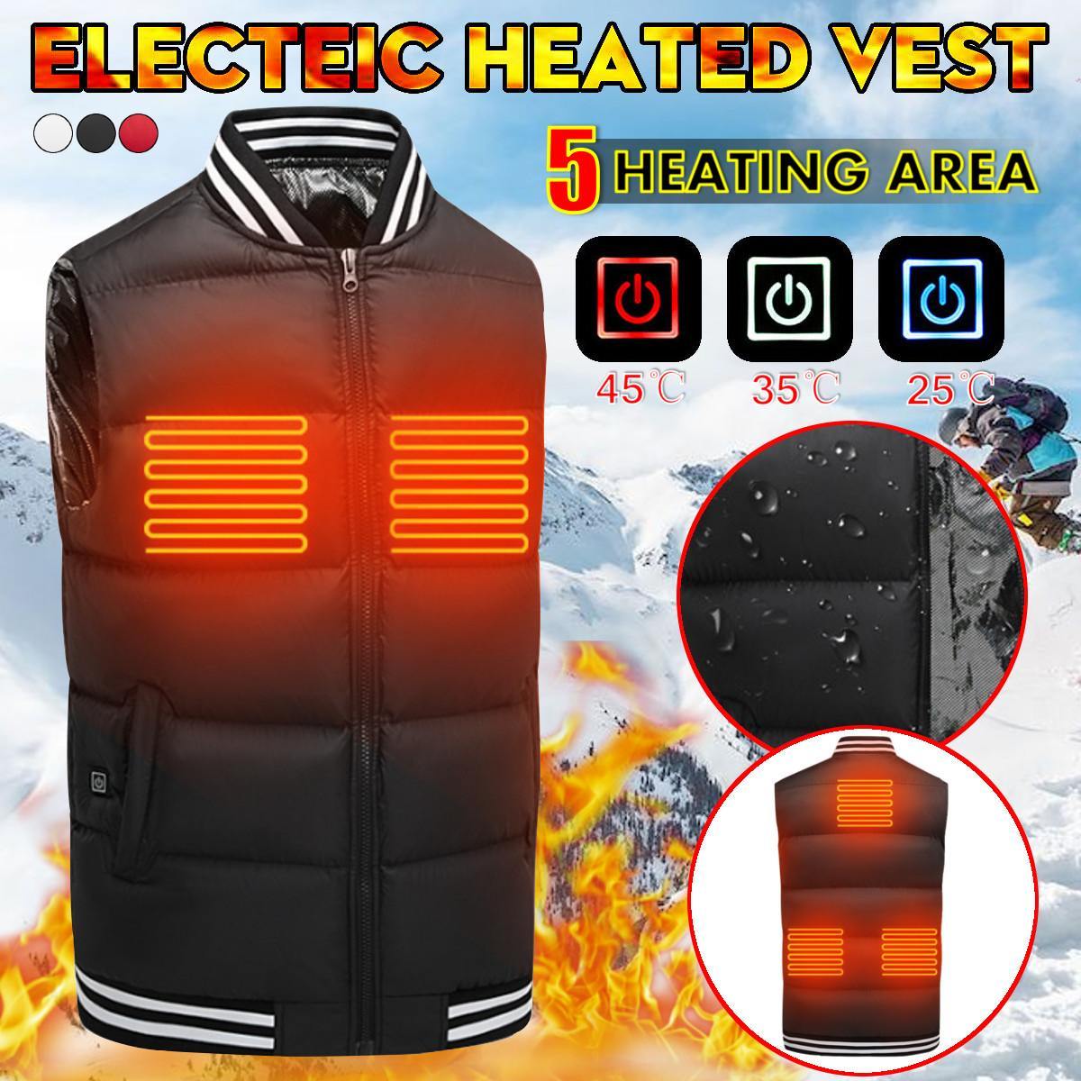 Veste doudoune chauffante