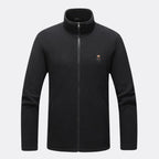 Veste polaire chauffante noir pour homme